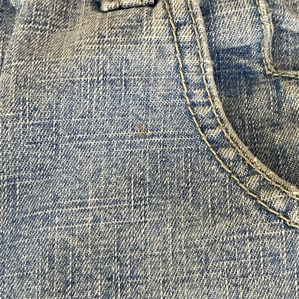 Vtg Rocawear Light Blue Denim Waistband Jeans
